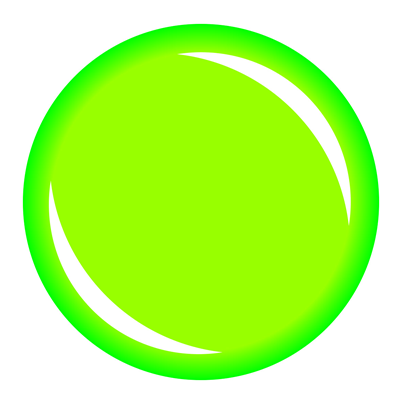 緑色のバッジのような円アイコン ツイッター Twitter のアイコン サムネ フリー配布